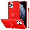 Cadorabo Hülle für Apple iPhone 11 PRO MAX Schutz Hülle in Rot Handyhülle TPU Etui Case Cover