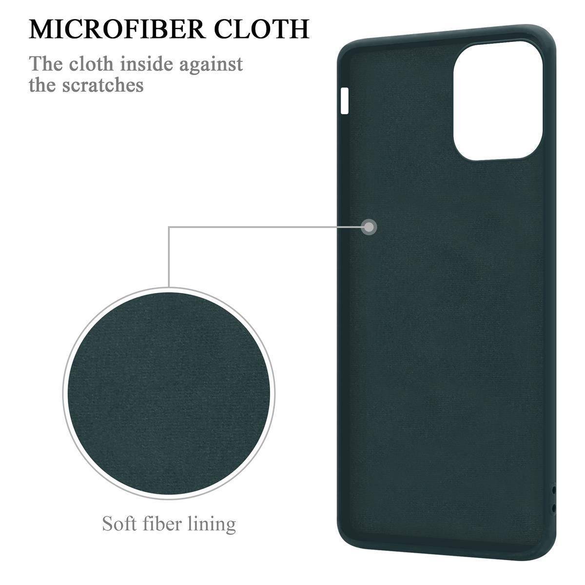 Cadorabo Hülle für Apple iPhone 13 Schutz Hülle in Grün Handyhülle TPU Etui Case Cover-3