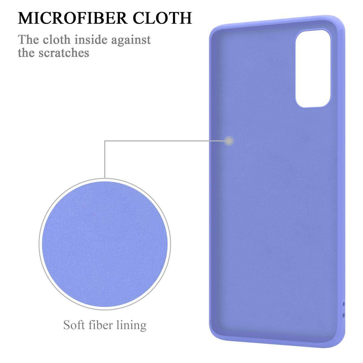Cadorabo Hülle für Samsung Galaxy S20 FE Schutz Hülle in Lila Handyhülle TPU Etui Case Cover-4