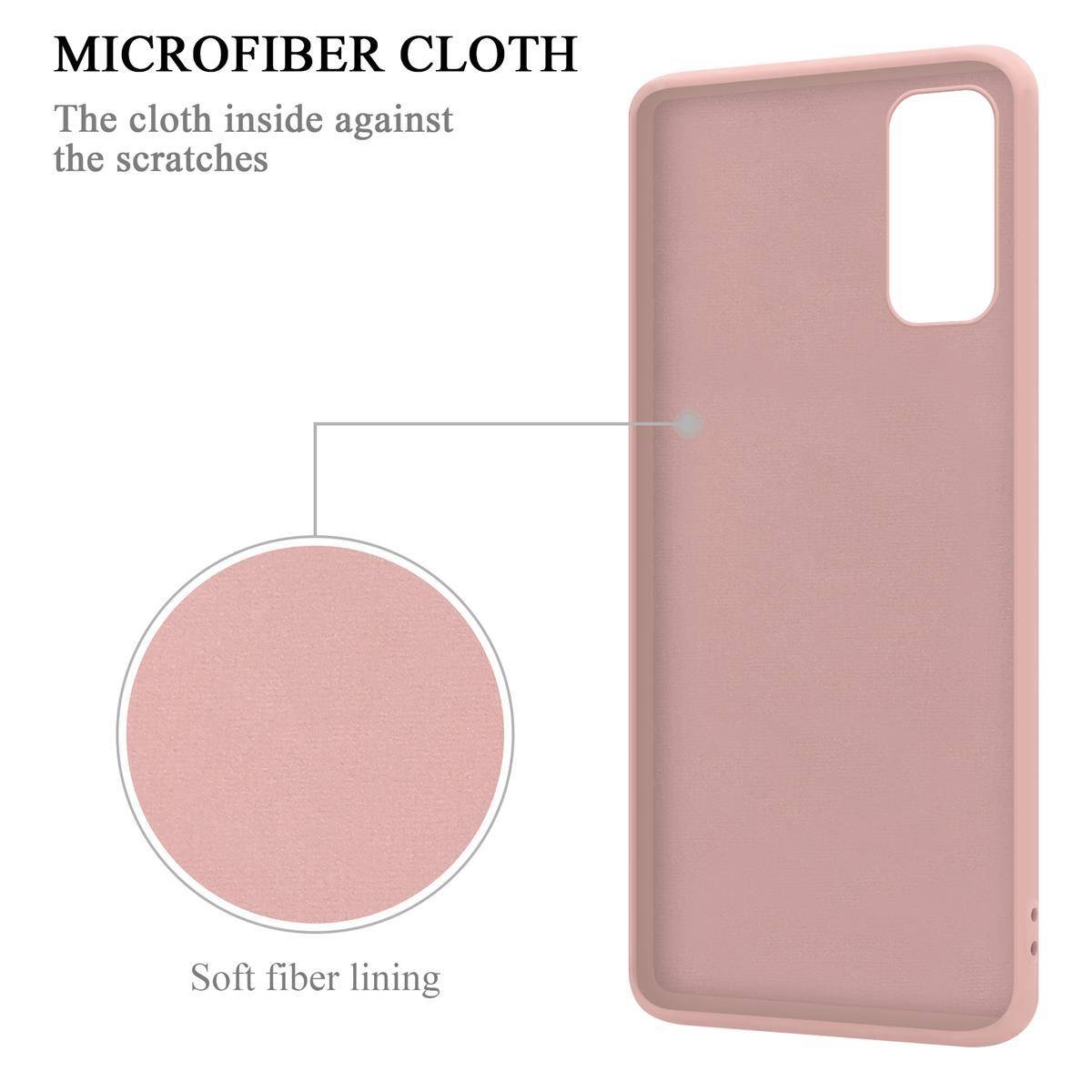Cadorabo Hülle für Samsung Galaxy S20 FE Schutz Hülle in Rosa Handyhülle TPU Etui Case Cover-4