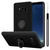 Cadorabo Hülle für Samsung Galaxy S8 Schutz Hülle in Schwarz Handyhülle TPU Etui Case Cover
