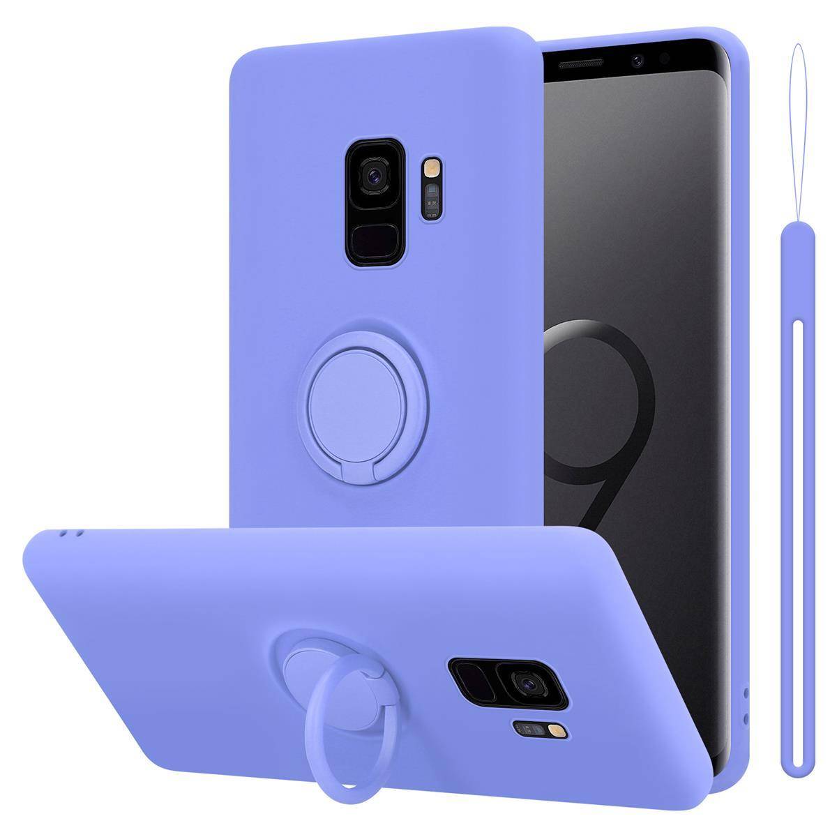 Cadorabo Hülle für Samsung Galaxy S9 Schutz Hülle in Lila Handyhülle TPU Etui Case Cover-0