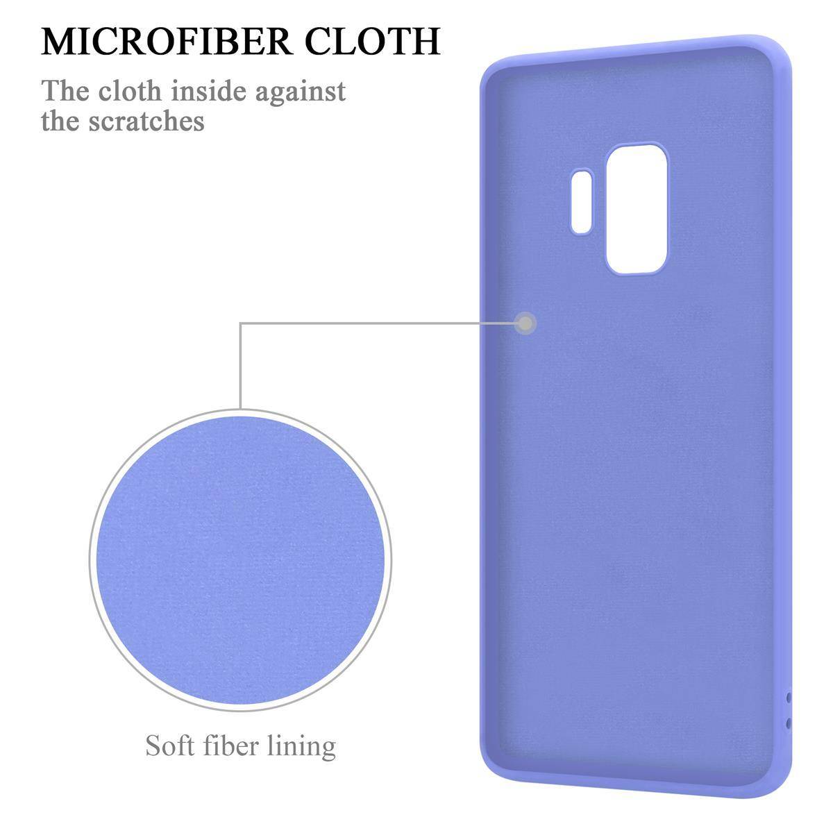 Cadorabo Hülle für Samsung Galaxy S9 Schutz Hülle in Lila Handyhülle TPU Etui Case Cover-4
