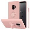 Cadorabo Hülle für Samsung Galaxy S9 Schutz Hülle in Rosa Handyhülle TPU Etui Case Cover