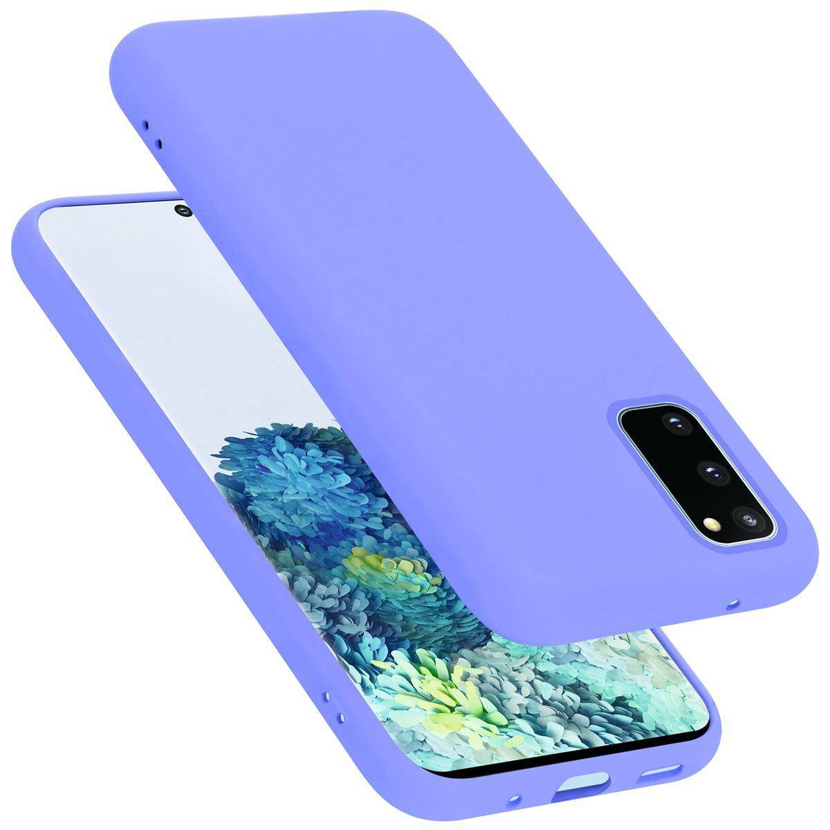 Cadorabo Schutzhülle für Samsung Galaxy S20 FE Hülle in Lila Handyhülle Case Cover TPU Etui-0