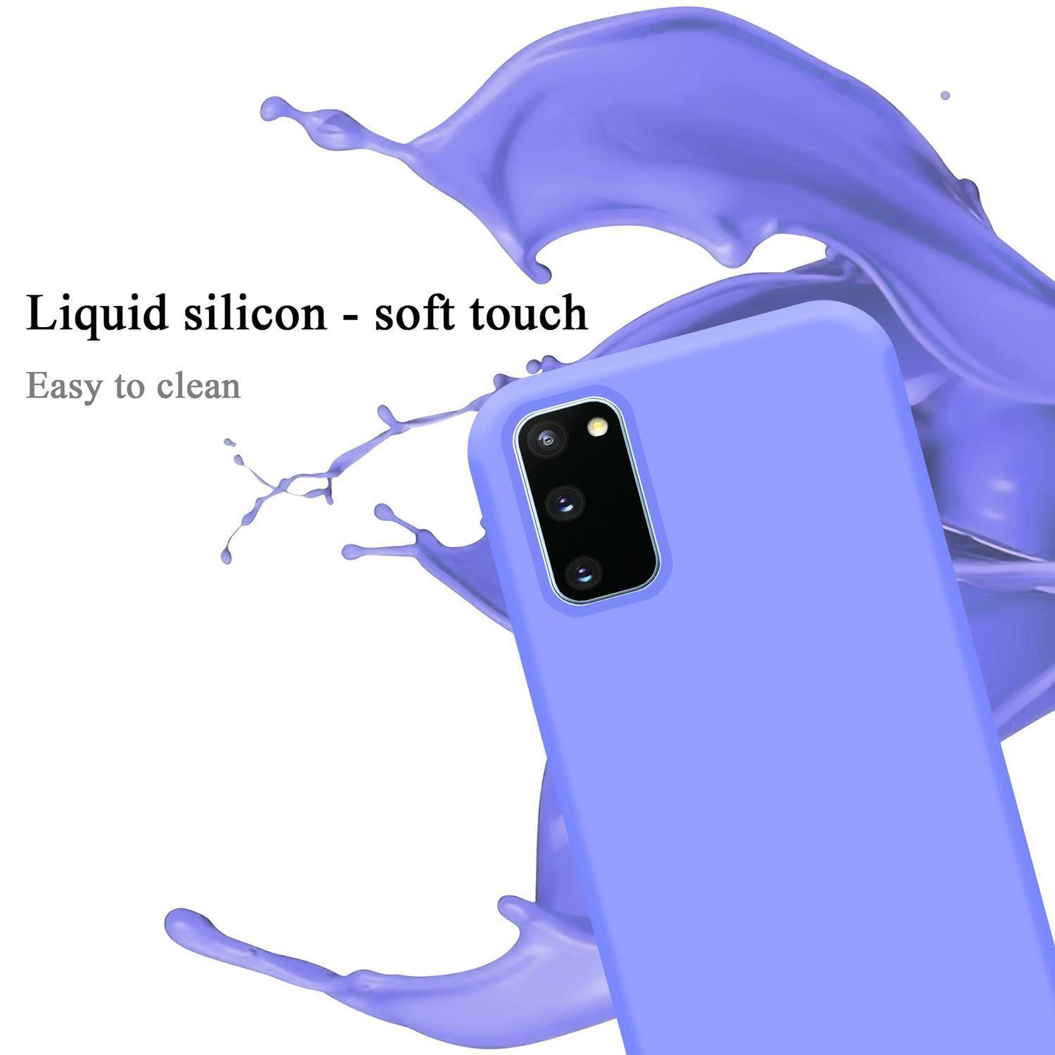 Cadorabo Schutzhülle für Samsung Galaxy S20 FE Hülle in Lila Handyhülle Case Cover TPU Etui-2