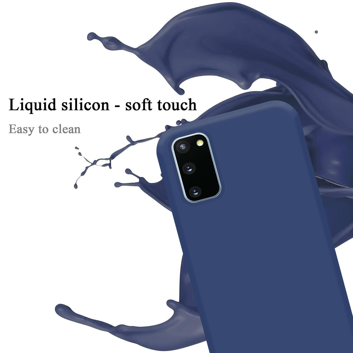 Cadorabo Schutzhülle für Samsung Galaxy S20 FE Hülle in Blau Handyhülle Case Cover TPU Etui-2