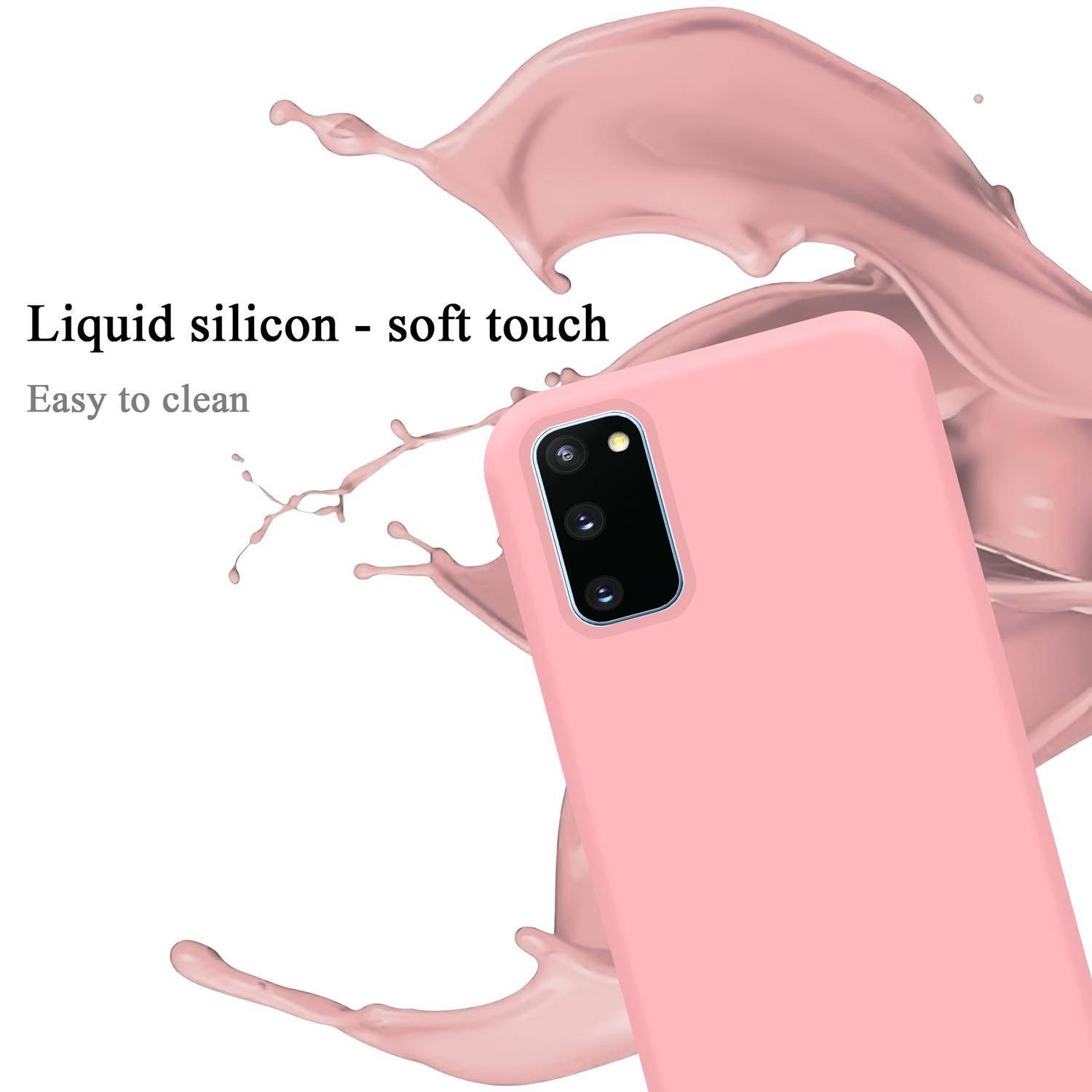 Cadorabo Schutzhülle für Samsung Galaxy S20 FE Hülle in Rosa Handyhülle Case Cover TPU Etui-2