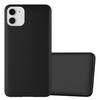 Cadorabo Schutzhülle für Apple iPhone 11 Hülle in Schwarz Handyhülle TPU Silikon Etui Cover Case