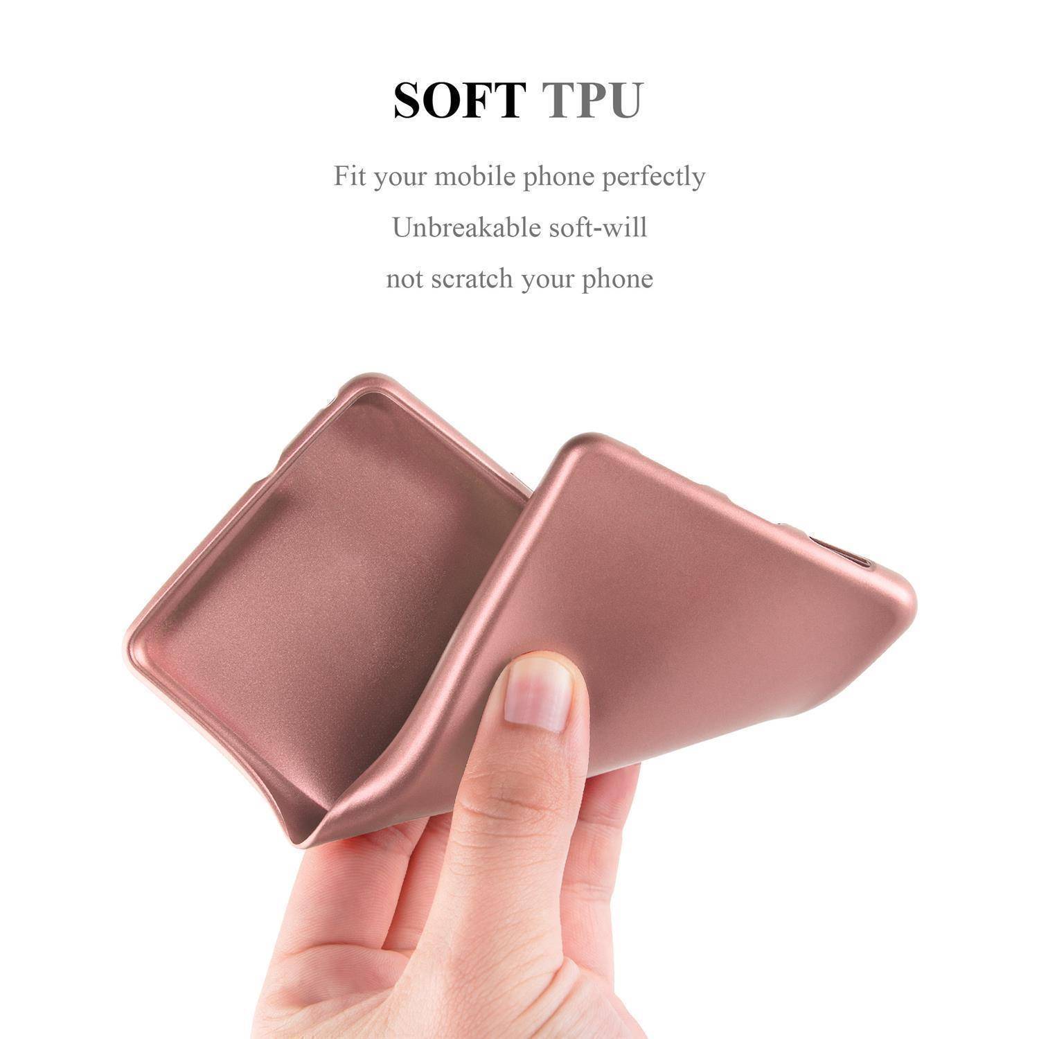 Cadorabo Schutzhülle für Samsung Galaxy S20 FE Hülle in Rosa Handyhülle TPU Silikon Etui Cover Case-2