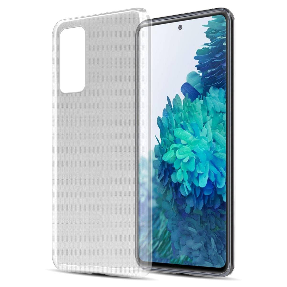 Cadorabo Hülle für Samsung Galaxy S20 FE Schutz Hülle in natur Schutzhülle TPU Silikon Cover Etui Case-0