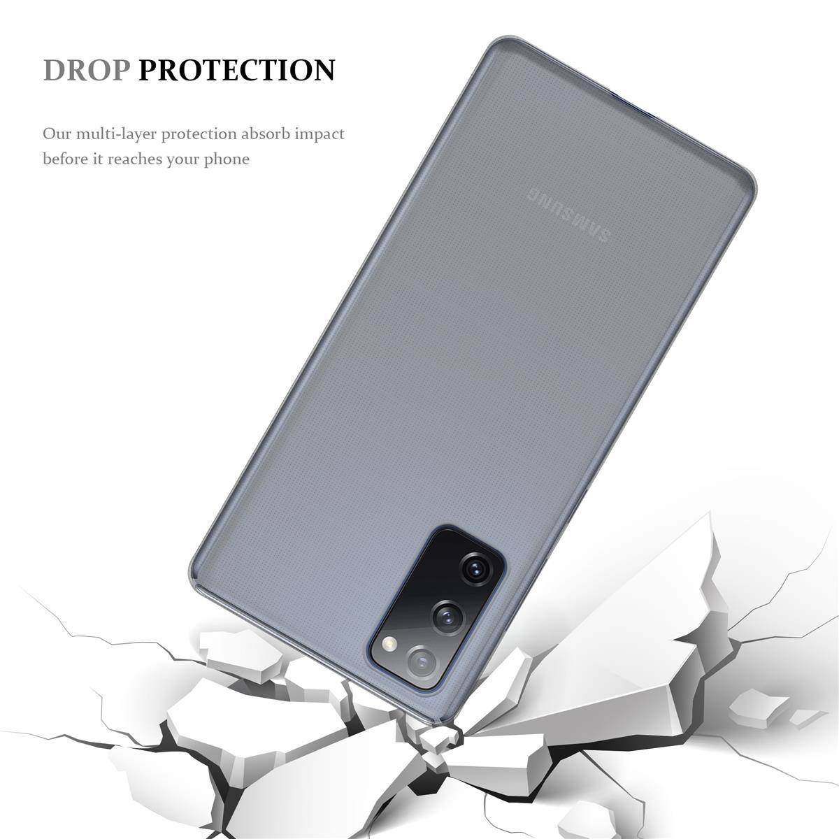 Cadorabo Hülle für Samsung Galaxy S20 FE Schutz Hülle in natur Schutzhülle TPU Silikon Cover Etui Case-4