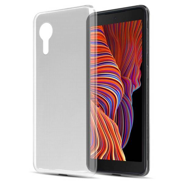 Cadorabo Hülle für Samsung Galaxy Xcover 5 Schutz Hülle in natur Schutzhülle TPU Silikon Cover Etui Case