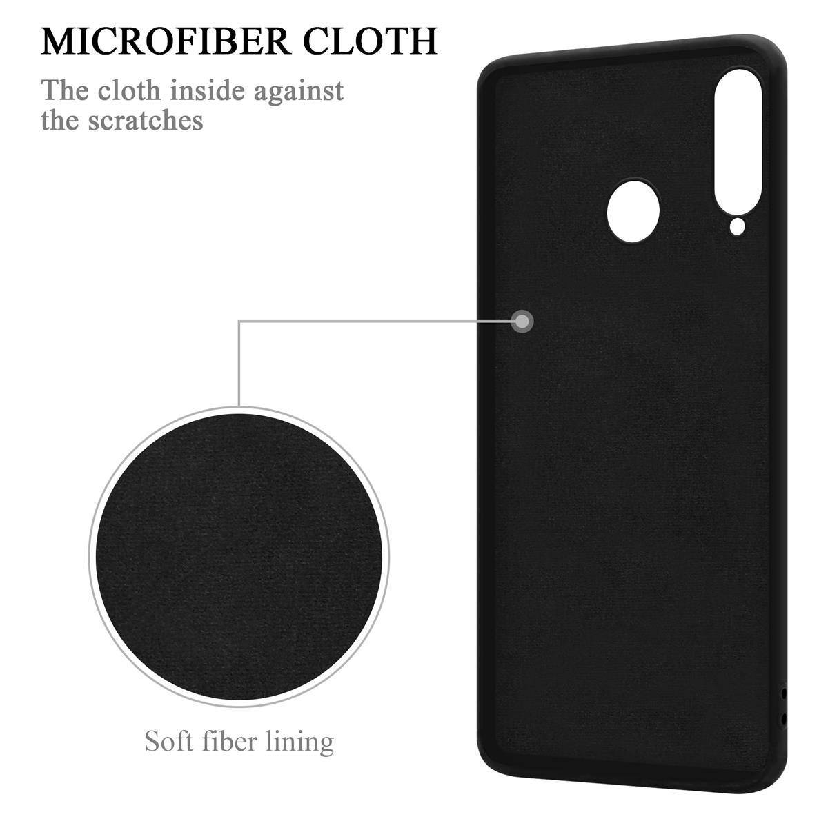 Cadorabo Hülle für Huawei P30 LITE Schutz Hülle in Schwarz Handyhülle TPU Etui Case Cover-4