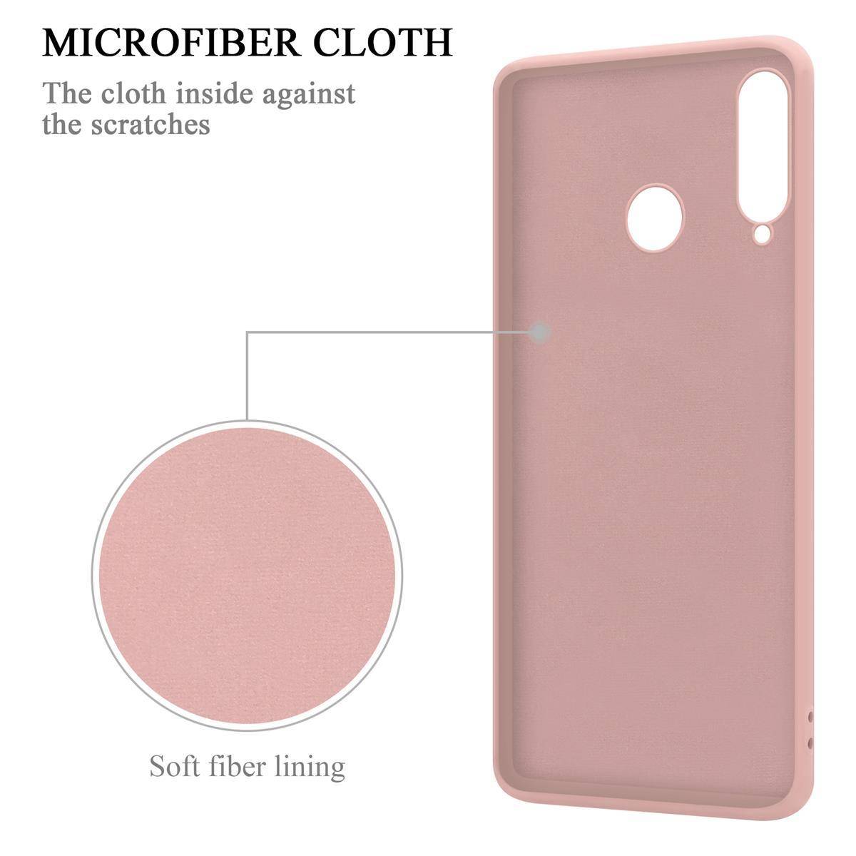 Cadorabo Hülle für Huawei P30 LITE Schutz Hülle in Rosa Handyhülle TPU Etui Case Cover-4