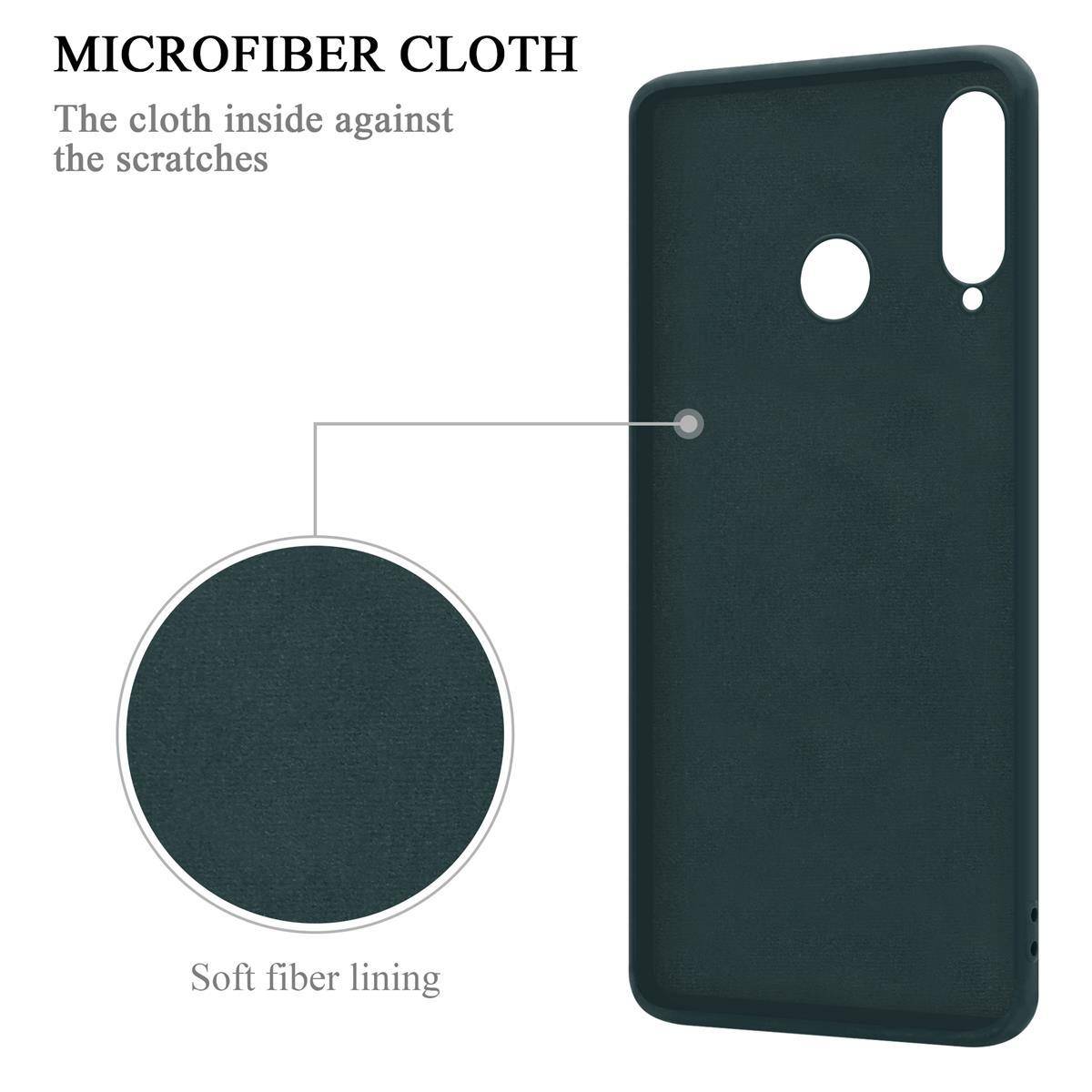 Cadorabo Hülle für Huawei P30 LITE Schutz Hülle in Grün Handyhülle TPU Etui Case Cover-4