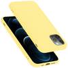 Cadorabo Schutzhülle für Apple iPhone 12 / 12 PRO Hülle in Gelb Handyhülle Case Cover TPU Etui
