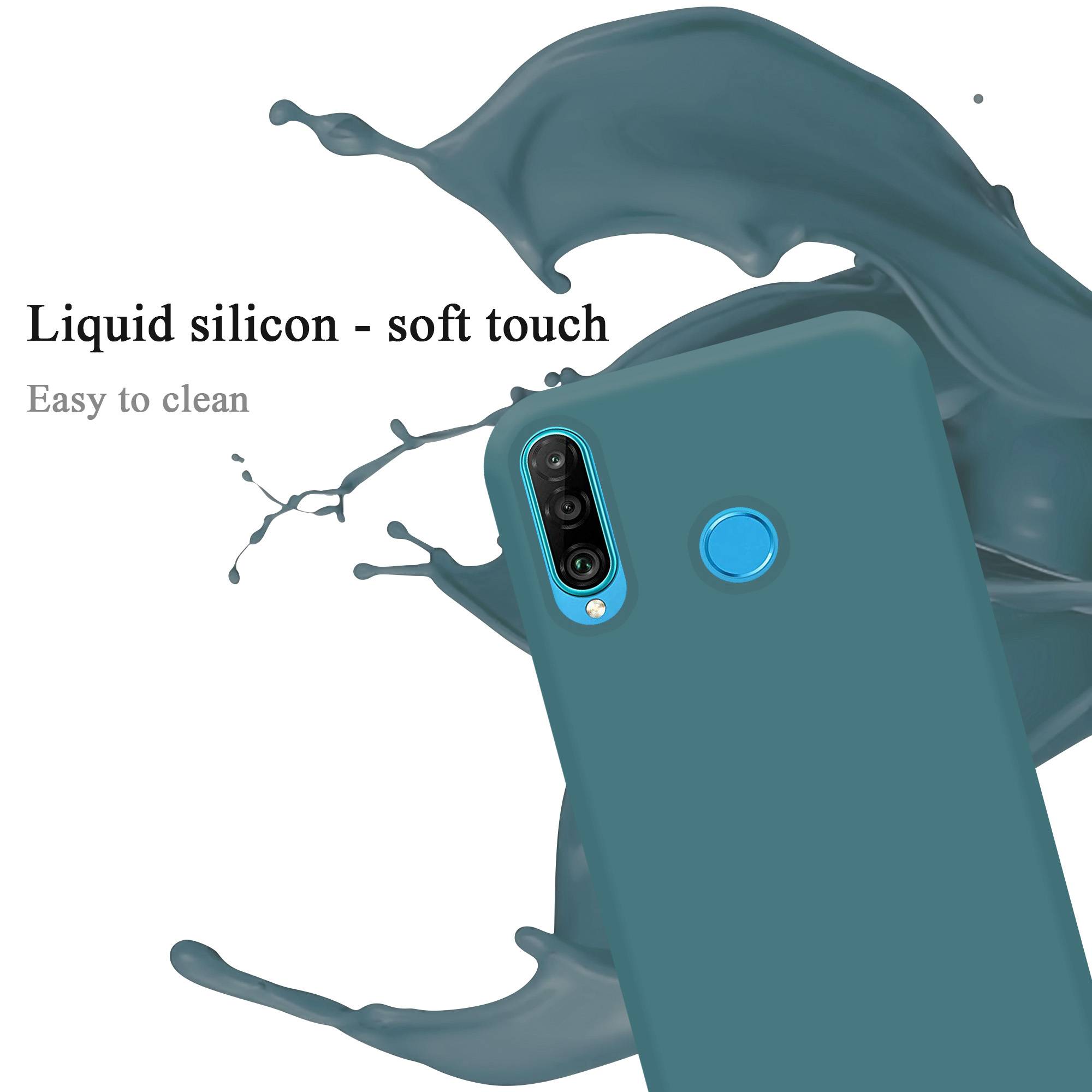 Cadorabo Schutzhülle für Huawei P30 LITE Hülle in Grün Handyhülle Case Cover TPU Etui-2