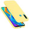 Cadorabo Schutzhülle für Huawei P30 LITE Hülle in Gelb Handyhülle Case Cover TPU Etui