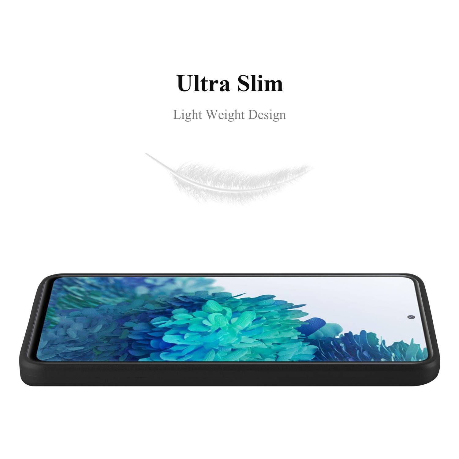 Cadorabo Schutzhülle für Samsung Galaxy S20 FE Hülle in Schwarz Handyhülle TPU Silikon Etui Cover Case-3