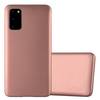 Cadorabo Schutzhülle für Samsung Galaxy S20 Hülle in Rosa Handyhülle TPU Silikon Etui Cover Case