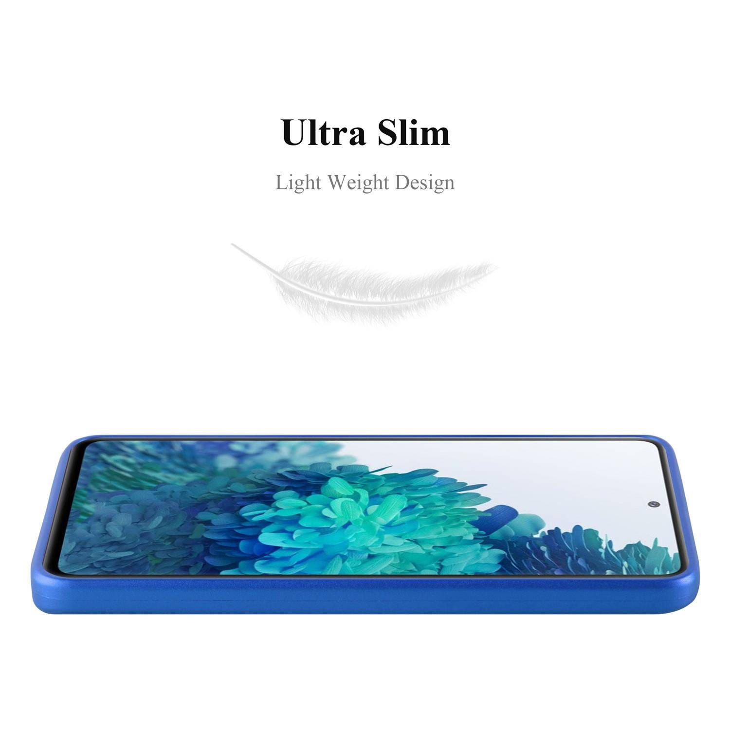 Cadorabo Schutzhülle für Samsung Galaxy S20 FE Hülle in Blau Handyhülle TPU Silikon Etui Cover Case-3