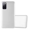 Cadorabo Schutzhülle für Samsung Galaxy S20 FE Hülle in Silber Handyhülle TPU Silikon Etui Cover Case