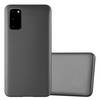Cadorabo Schutzhülle für Samsung Galaxy S20 Hülle in Grau Handyhülle TPU Silikon Etui Cover Case
