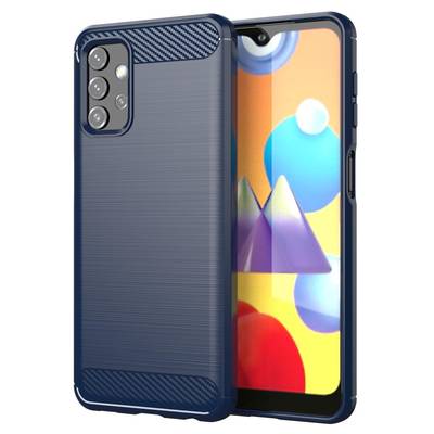 Cadorabo Hülle für Samsung Galaxy A32 5G in Blau Schutzhülle TPU Case Cover Etui Handyhülle