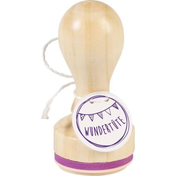 Motivstempel rund 'Wundertüte' 3,2cm-0
