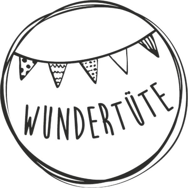 Motivstempel rund 'Wundertüte' 3,2cm-1