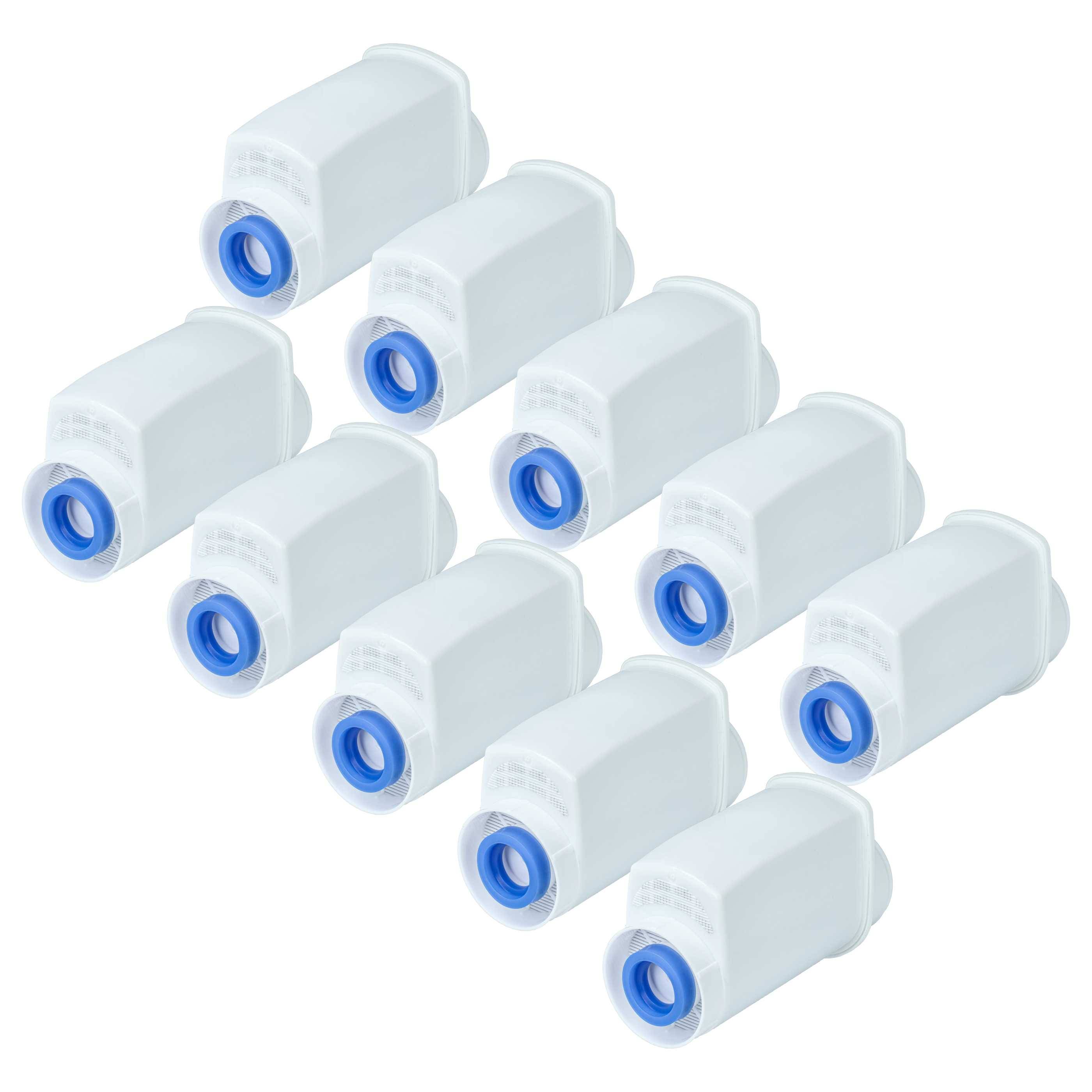 vhbw 10x Wasserfilter Filter Ersatz für UNIWATER 1301 für Kaffeevollautomat | Espressomaschine Weiß-0