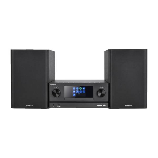 Kenwood Electronics Kenwood M-9000S, Home-Audio-Minisystem, Schwarz, 1 Disks, 50 W, 2-Wege, 6 Ohm
