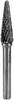RUKO 116232 Frässtift Hartmetall Kegel 3 mm Arbeits-Länge 14 mm Schaftdurchmesser 3 mm
