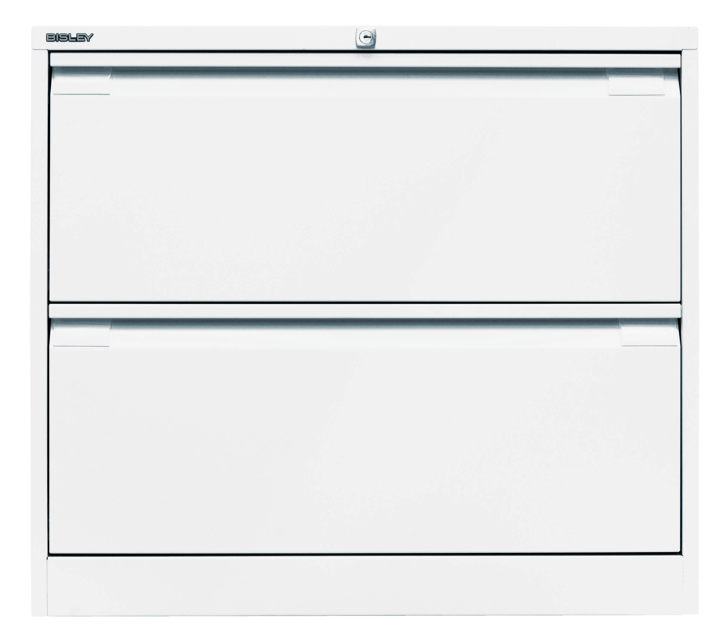 Bisley Hängeregistraturschrank, doppelbahnig, DIN A4, 2 HR-Schubladen, Farbe ver-0