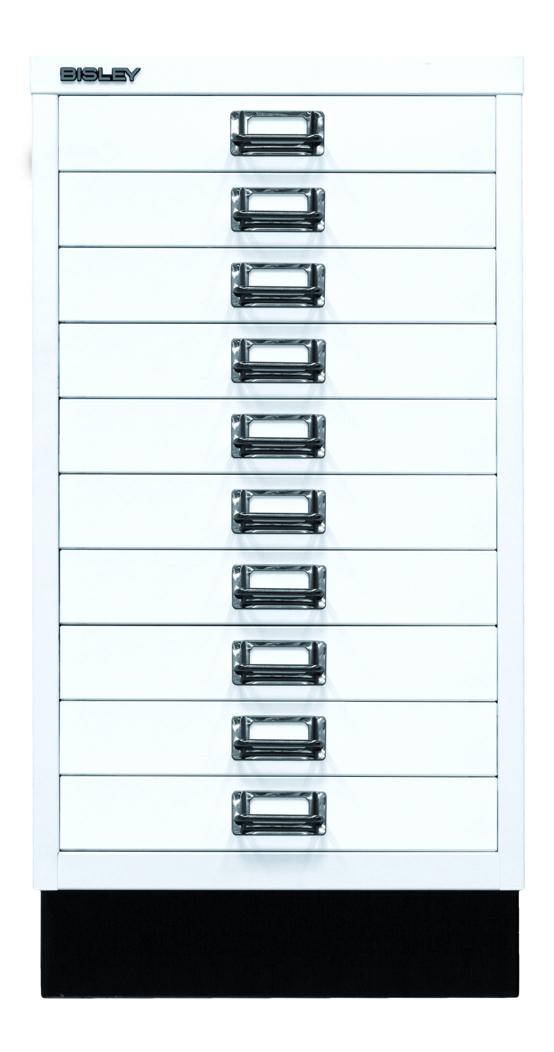Bisley MultiDrawer™, 29er Serie mit Sockel, DIN A3, 10 Schubladen, Farbe verkehr