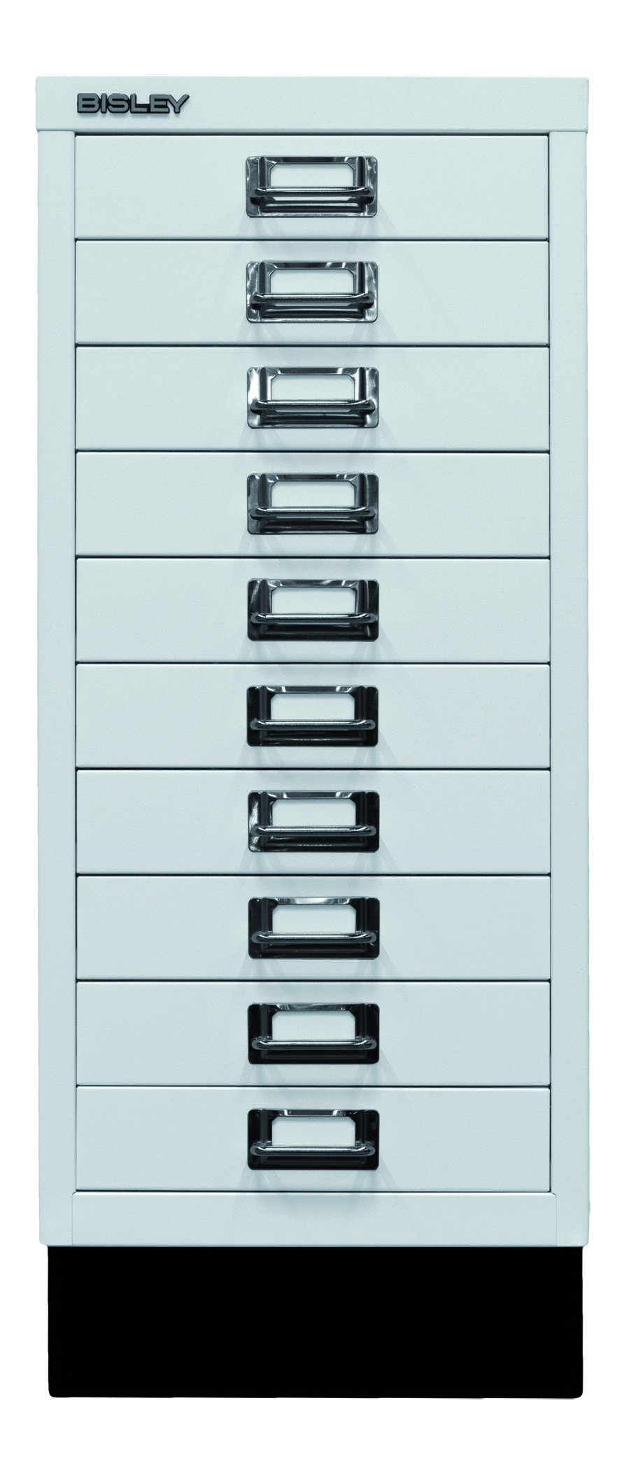 Bisley MultiDrawer™, 29er Serie mit Sockel, DIN A4, 10 Schubladen, Farbe verkehr