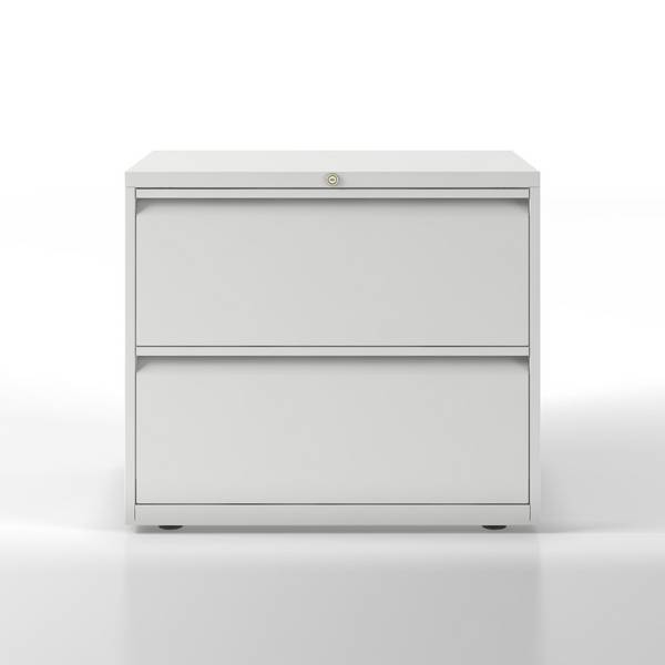 Hängeregistraturschrank Essentials, 2 Hängeregistratur à H 304 mm, Farbe lichtgr
