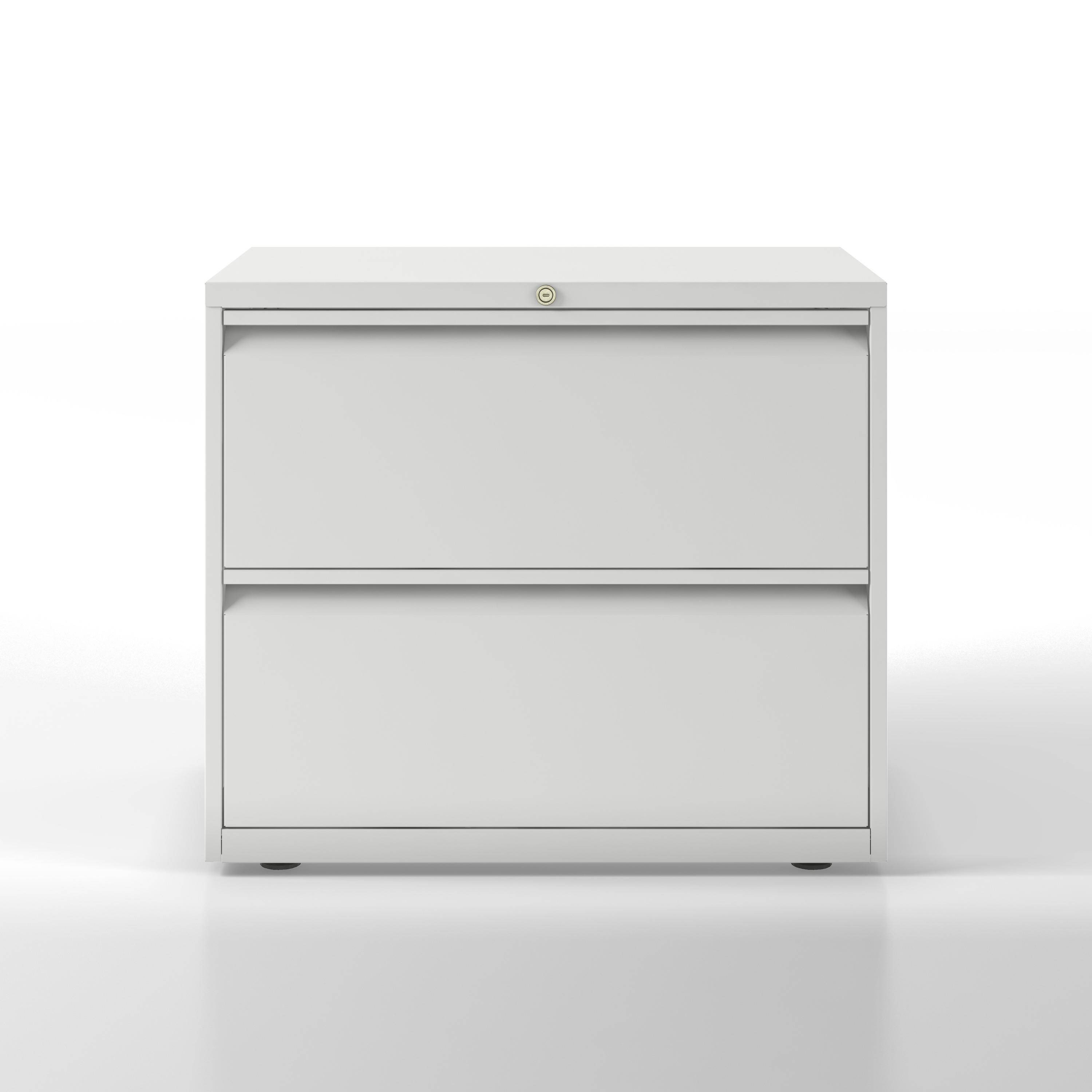 Hängeregistraturschrank Essentials, 2 Hängeregistratur à H 304 mm, Farbe lichtgr-0
