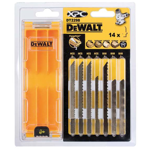 DeWalt DT2298-QZ, XPC Stichsägeblätter Set 14-tlg.-0