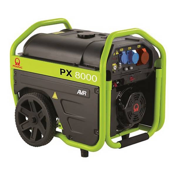 PRAMAC PX8000 - Benzin Stromerzeuger (400V/ 230V | 420 cm³ Hubraum | 3 Phasen | 50 Hz | AVR | E-Start)