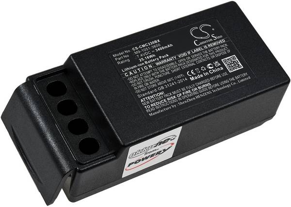 XXL-Akku passend für Kran-Fernsteuerung Cavotec MC3300 / Typ M9-1051-3600, 7,4V, Li-Ion