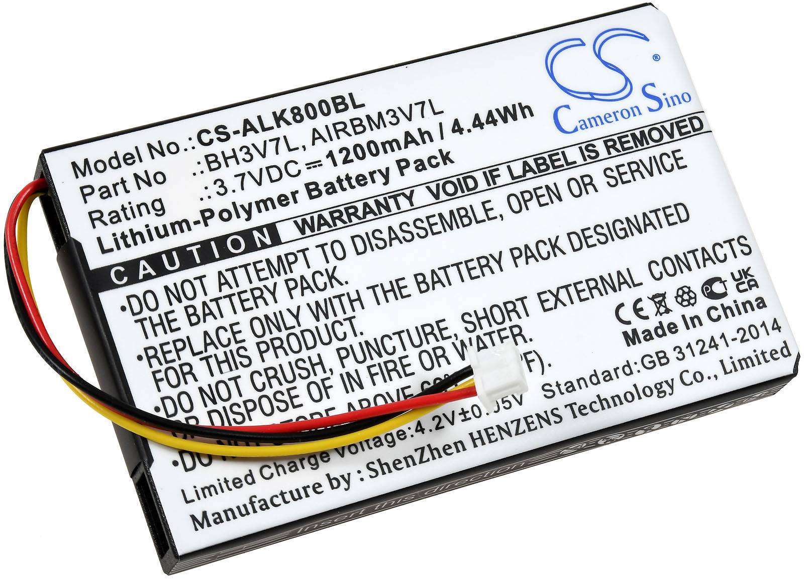 Akku passend für Kran-Fernsteuerung Autec Air A6, A8, Typ AIRBM3V7L, 3,7V, Li-Polymer-0