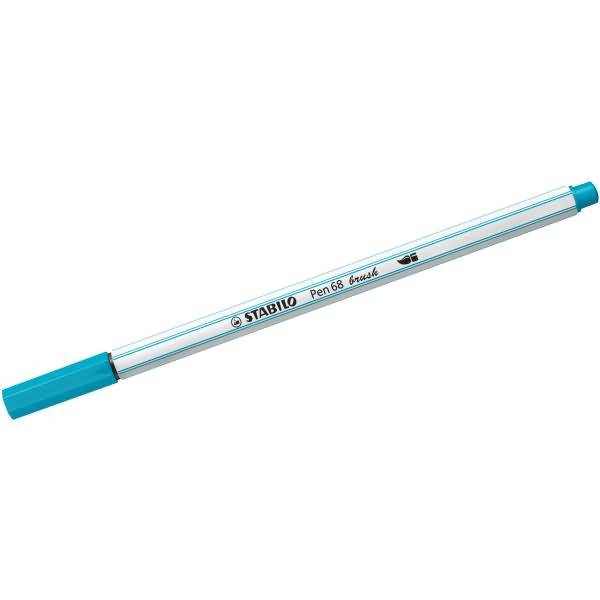 Premium-Filzstift Pinselspitze Pen 68 brush hellblau-0