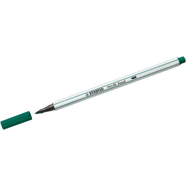 Premium-Filzstift Pinselspitze Pen 68 brush blaugrün-0
