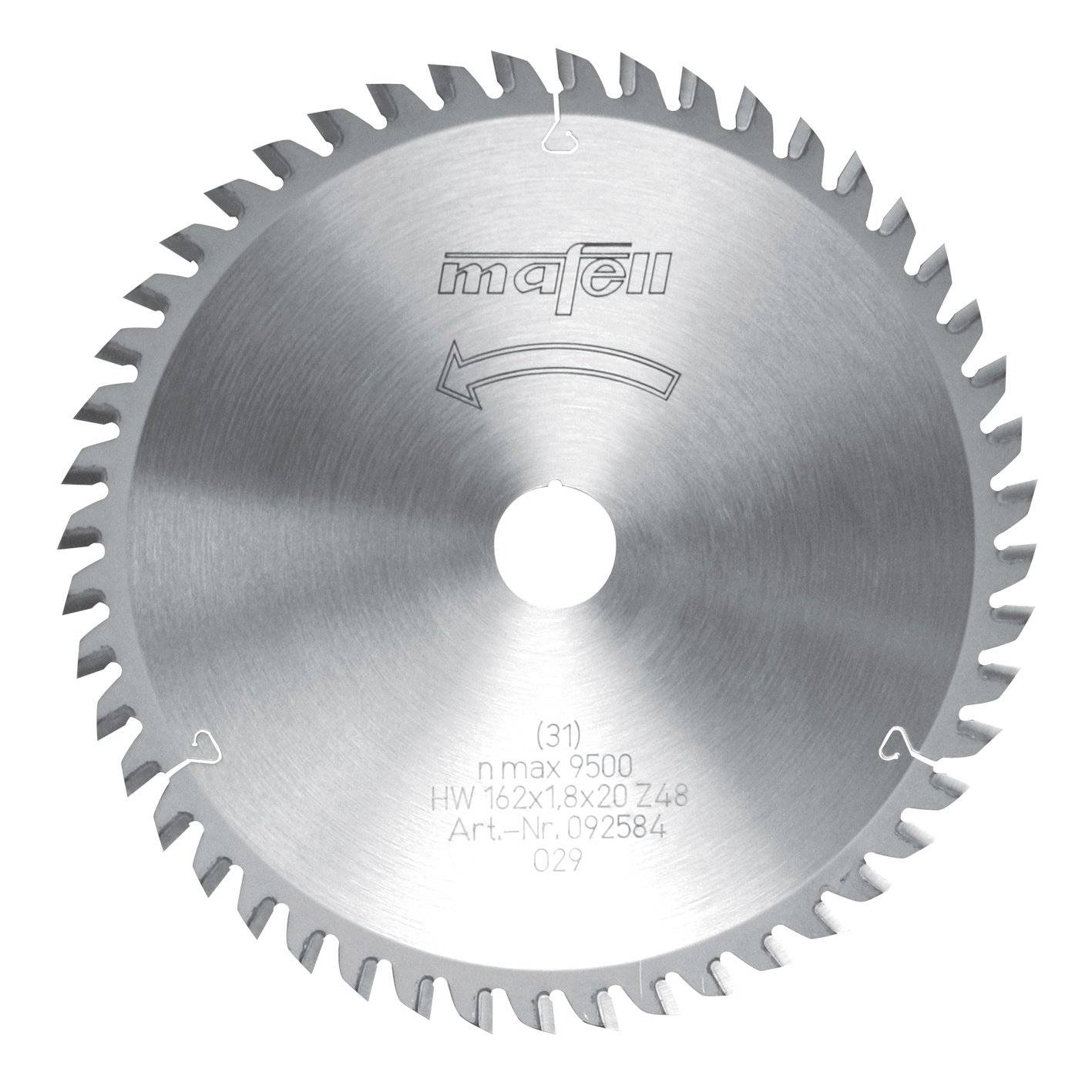 Mafell Hartmetall Sägeblatt HM 162 x 1,2/1,8 x 20 mm - 48 Zähne - Ersatzblatt-0