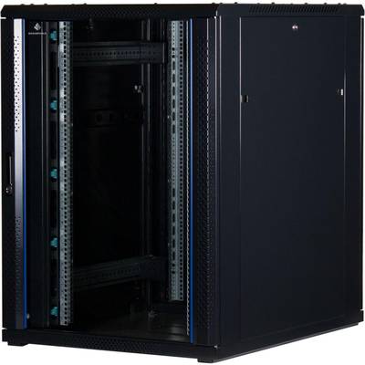 Rockstable 22 HE 19 Zoll Serverschrank | (BxTxH) 800x1000x1200mm | Glastür