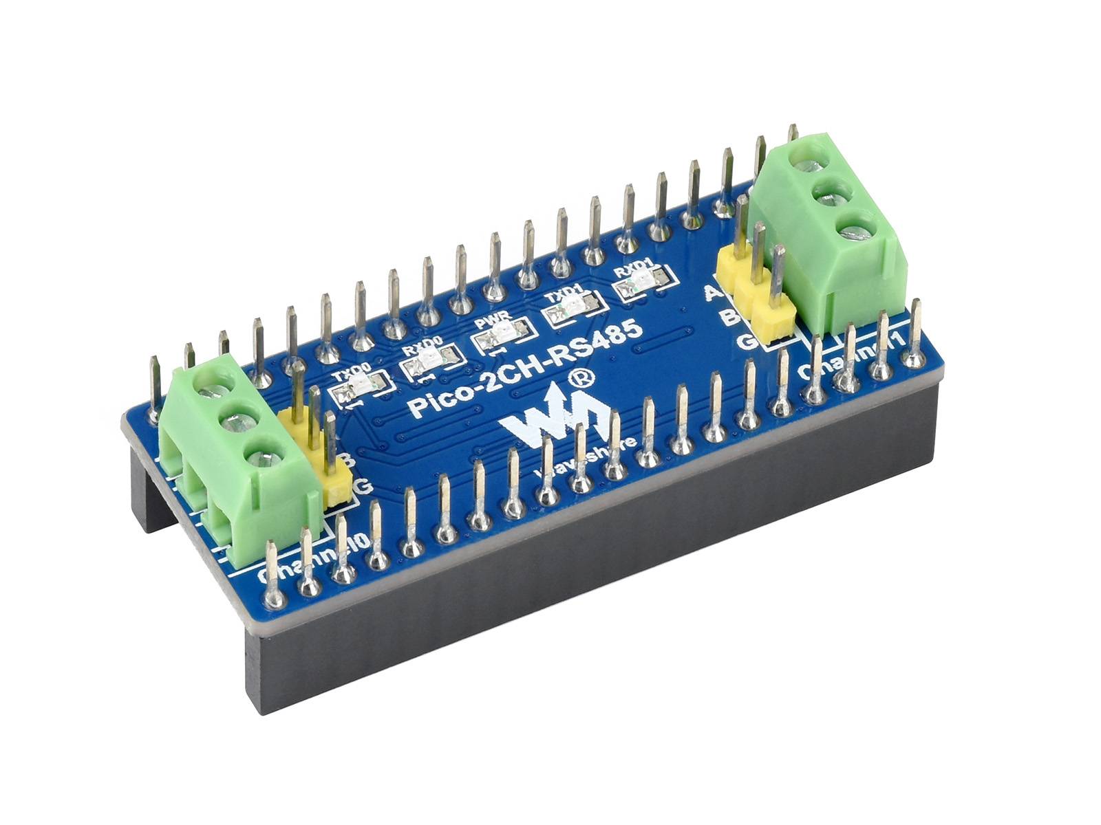 WaveShare 2-Channel RS485 Module for Raspberry Pi Pico SP3485 Transceiver UART To RS485-0