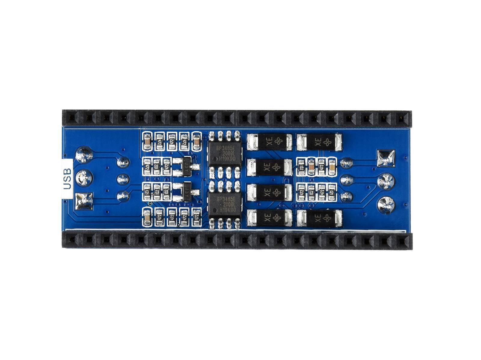 WaveShare 2-Channel RS485 Module for Raspberry Pi Pico SP3485 Transceiver UART To RS485-3