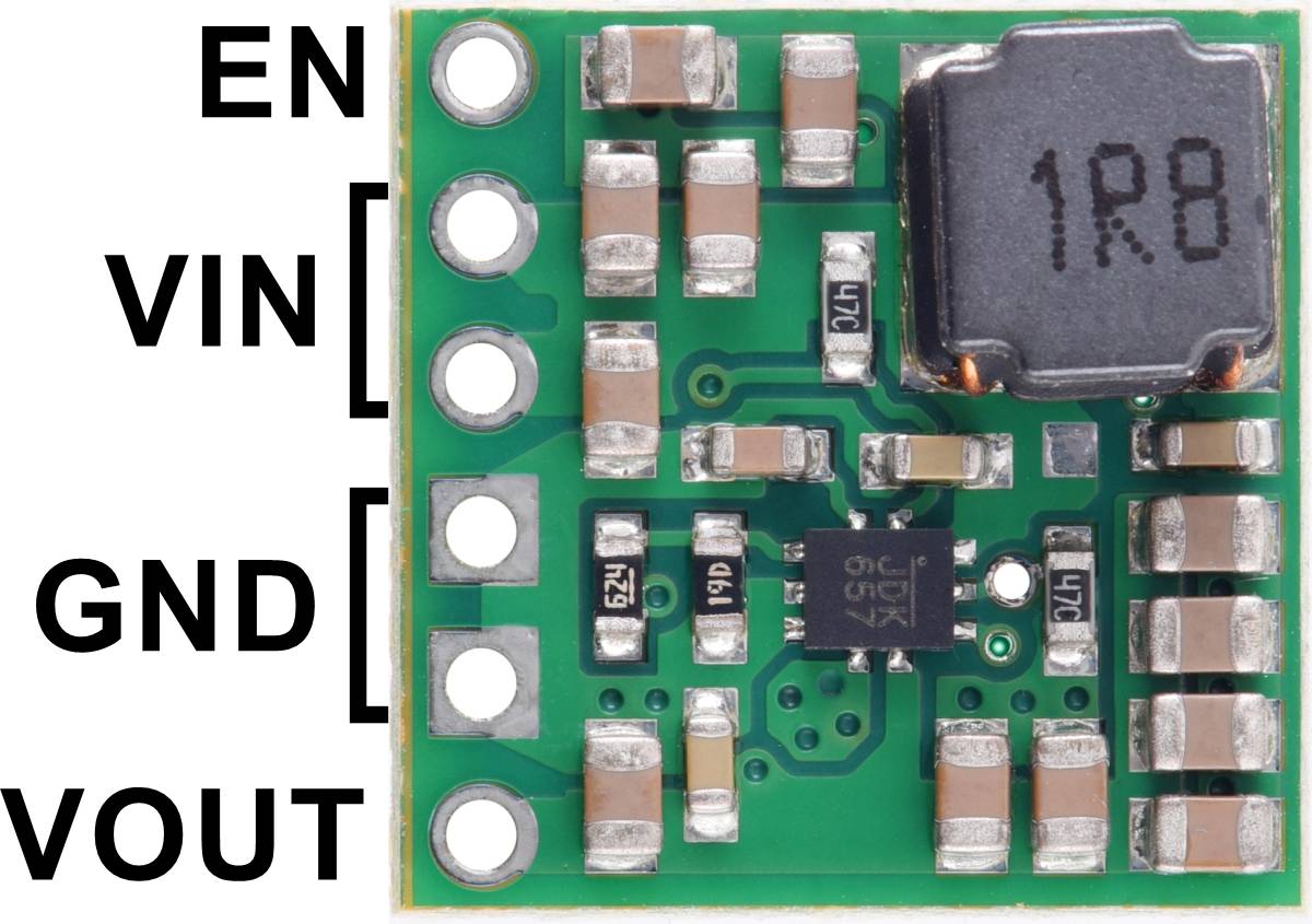 Pololu 5V Step-Up Voltage Regulator U3V40F5 Boost Switching Regulator-3
